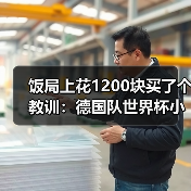 饭局上花1200块买了个教训:德国队世界杯小组出线是基本目标(图2) 饭局上花1200块买了个教训:德国队世界杯小组出线是基本目标(图2)