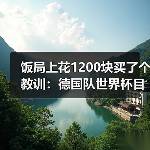 饭局上花1200块买了个教训：德国队世界杯目标走得更远不是靠口号（图3）