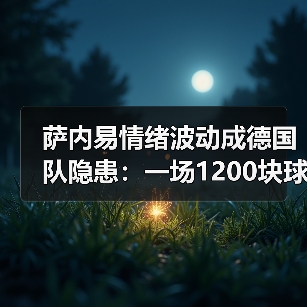 萨内易情绪波动成德国队隐患:一场1200块球票换来的清醒(图1) 萨内易情绪波动成德国队隐患:一场1200块球票换来的清醒(图1)