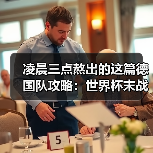 凌晨三点熬出的这篇德国队攻略:世界杯末战厄瓜多尔争小组头名(图3) 凌晨三点熬出的这篇德国队攻略:世界杯末战厄瓜多尔争小组头名(图3)