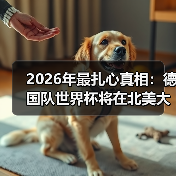 2026年最扎心真相:德国队世界杯将在北美大陆书写新篇章,但我的青春没了(图2) 2026年最扎心真相:德国队世界杯将在北美大陆书写新篇章,但我的青春没了(图2)