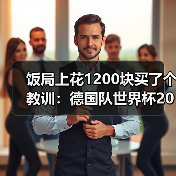 饭局上花1200块买了个教训：德国队世界杯2014冠军成员传经验（图4）