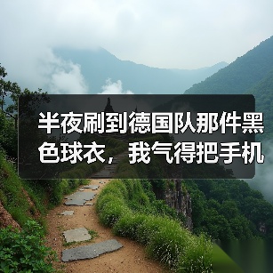 半夜刷到德国队那件黑色球衣，我气得把手机摔了（图3）