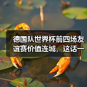 德国队世界杯前四场友谊赛价值连城,这话一点不夸张(图2) 德国队世界杯前四场友谊赛价值连城,这话一点不夸张(图2)