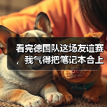 看完德国队这场友谊赛，我气得把笔记本合上了（图3）