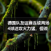 德国队友谊赛连续两场4球进攻火力猛，但说实话我有点慌（图1）