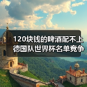 120块钱的啤酒配不上德国队世界杯名单竞争白热化(图3) 120块钱的啤酒配不上德国队世界杯名单竞争白热化(图3)