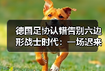 德国足协认错告别六边形战士时代：一场迟来4年的觉醒