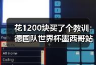 花1200块买了个教训：德国队世界杯墨西哥站高原挑战