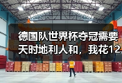 德国队世界杯夺冠需要天时地利人和，我花1200块才看懂