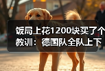 饭局上花1200块买了个教训：德国队全队上下剑指大力神杯