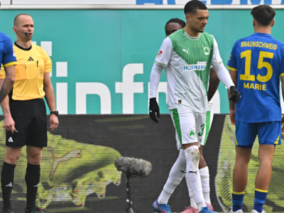 德足协官宣重磅罚单！科隆后卫范登贝尔格禁赛两场 柏林赫塔悍将停赛一轮