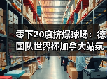 零下20度挤爆球场：德国队世界杯加拿大站氛围火爆背后藏着什么？