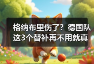 格纳布里伤了？德国队这3个替补再不用就真晚了