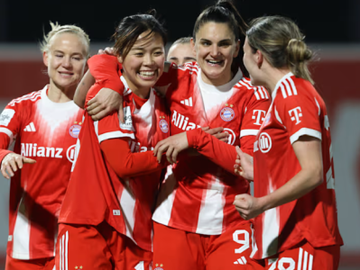 德甲女足收官大捷！拜仁 3-0 客胜勒沃库森豪取 13 连胜，40 分领跑优势达 6 分