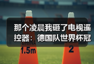 那个凌晨我砸了电视遥控器：德国队世界杯冠军是世界足球最高荣誉