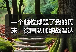 一个越位球毁了我的周末：德国队加纳战温达夫门前绝杀制胜